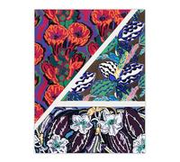 Artery8 Geometric Floral Motifs XL Extra Large Wall Art Poster Print 24X32 Artwork By Benedictus : Geometric Floral Artwork Perfect For Modern Spaces Combining Symmetry Pattern And Timeless Appeal