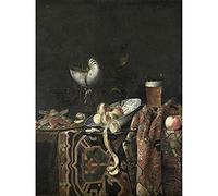 Artery8 Georg Hainz Still Life Apple Beer Painting Unframed Wall Art Print Poster Home Decor Premium