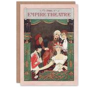 Artery8 George Barbier Art Card The Empire Theatre Vintage Advert