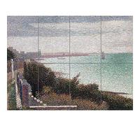 Artery8 Georges Pierre Seurat Grandcamp Un Soir XL Giant Panel Poster (8 Sections)