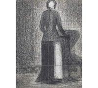 Artery8 Georges Seurat Nurse With A Childs Carriage XL Giant Panel Poster (8 Sections)