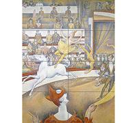 Artery8 Georges Seurat The Circus XL Giant Panel Poster (8 Sections)