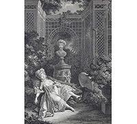 Artery8 Ghendt Noon Afternoon Midday Woman Relaxing Garden Art Print Canvas Premium Wall Decor Poster Mural