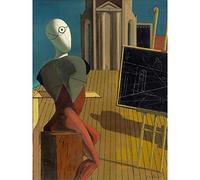 Artery8 Giorgio de Chirico The Seer Large Wall Art Poster Print Thick Paper 18X24 Inch