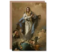 Artery8 Giovanni Battista Tiepolo Immaculate Conception of Mary Personalised Art Greeting Card