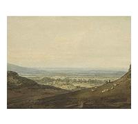 Artery8 Girtin View In Westmorland Near Ireton 1796 Painting Unframed Wall Art Print Poster Home Decor Premium