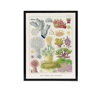 Artery8 Great Barrier Reef Alcyonaria Kent Framed Canvas Wall Art Print in White | Size: W12" x H16" Artery8 White W12" x H16"