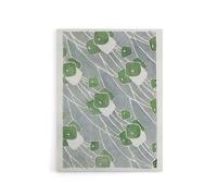 Artery8 Green Geometric Pattern Canvas Wall Art Print Overbeck in Grey | Size: W24" x H32" Artery8 Grey W24" x H32"
