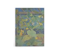Artery8 Greenhouse Ornamental Gourds Canvas Wall Art Print van Hoytema in Green | Size: W24" x H32" Artery8 Green W24" x H32"