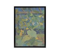 Artery8 Greenhouse Ornamental Gourds Framed Canvas Wall Art Print van Hoytema in Green | Size: W24" x H32" Artery8 Green W24" x H32"