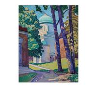 Artery8 Greenwich Royal Observatory Astronomy Painting Living Room Large Wall Art Poster Print Thick Paper 18X24 Inch