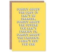 Artery8 Greeting Card Forget About Present Didn't Get You One For Her Sister Daughter Niece Granddaughter Woman Birthday Card