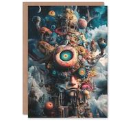 Artery8 Greeting Card Where Stories Come From Surreal Fantasy Art Blank For Him Or Her Art Birthday Card