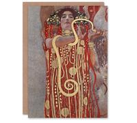 Artery8 Gustav Klimt Art Card Hygieia with Aesculapian Snake