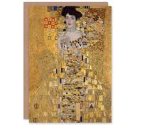 Artery8 Gustav Klimt Art Card Portrait of Adele Bloch Bauer I