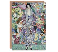 Artery8 Gustav Klimt Art Card Portrait of Friederike Maria Beer