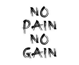 Artery8 Gym Decor Inspiration No Pain No Gain Inspirational Exercise Wall Art Large Wall Art Poster Print Thick Paper 18X24 Inch