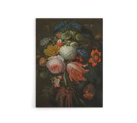 Artery8 Hanging Bouquet of Flowers Abraham Mignon Canvas Wall Art | Size: W12" x H16" Artery8 Multicolor W12" x H16"