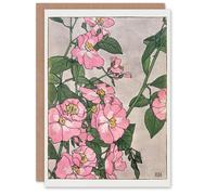 Artery8 Hannah Borger Overbeck Art Card Prairie Rose Flowers