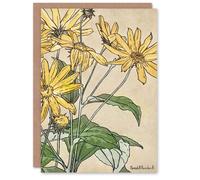 Artery8 Hannah Borger Overbeck Art Card Sunflowers Watercolour