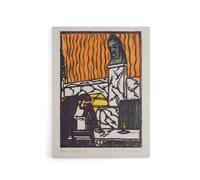 Artery8 Head Waiter in Cafe Ernst Ludwig Kirchner Canvas Wall Art | Size: W24" x H32" Artery8 Multicolor W24" x H32"