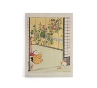 Artery8 Helen Hyde Japanese Home Interior Decoration Canvas Wall Art Print | Size: W12" x H16" Artery8 Multicolor W12" x H16"