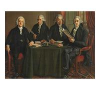 Artery8 Hendriks Chief Commissioners Amsterdam Harbour Premium Wall Art Canvas Print 18X24 Inch