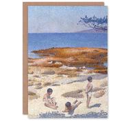 Artery8 Henri Edmond Cross Art Card Beach at Cabasson Seaside