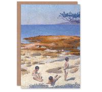 Artery8 Henri Edmond Cross Art Card Beach at Cabasson Seaside