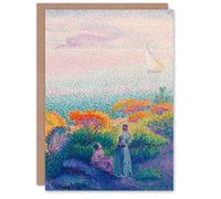 Artery8 Henri Edmond Cross Art Card Two Women by Mediterranean Shore
