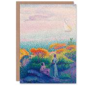 Artery8 Henri Edmond Cross Art Card Two Women by Mediterranean Shore