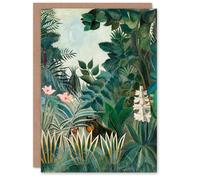 Artery8 Henri Rousseau Art Card The Dream Equatorial Jungle