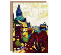 Artery8 Henry Lyman Sayen Art Card St Germain Des Pres Abbey