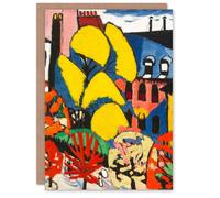 Artery8 Henry Lyman Sayen Art Card Trees Abstract Urban Landscape