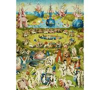 Artery8 Hieronymus Bosch Garden Earthly Delights Painting Large Wall Art Poster Print Thick Paper 18X24 Inch