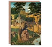 Artery8 Hieronymus Bosch Personalised Art Card Temptations of Saint Anthony