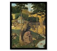 Artery8 Hieronymus Bosch Temptations Of Saint Anthony Framed Wall Art Picture Print A3