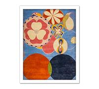 Artery8 Hilma Af Klint Group Iv No 2 Ten Largest Youth Artwork Framed Wall Art Print 18X24 Inch
