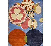 Artery8 Hilma Af Klint Group Iv No 2 Ten Largest Youth Unframed Wall Art Print Poster Home Decor Premium