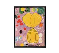 Artery8 Hilma Af Klint Group Iv No 7 Adulthood Framed Canvas Wall Art Print | Size: W18" x H24" Artery8 Multicolor W18" x H24"