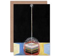 Artery8 Hilma Af Klint Group Ix No 27 Uw The Dove Abstract Fine Art Greeting Card Plus Envelope Blank Inside