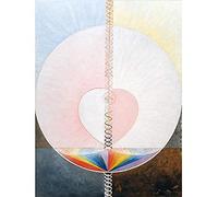 Artery8 Hilma Af Klint Group Ix Uw No 25 The Dove Abstract Art Print Canvas Premium Wall Decor Poster Mural