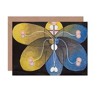 Artery8 Hilma Af Klint Group Vi Evolution No 9 Abstract Fine Art Greeting Card Plus Envelope Blank Inside