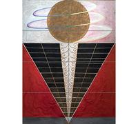 Artery8 Hilma Af Klint Group X No 2 Altarpiece Abstract XL Giant Panel Poster (8 Sections)