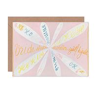 Artery8 Hilma Af Klint Rose Group Ii Eros Series No. 5 Fine Art Greeting Card Plus Envelope Blank Inside