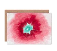 Artery8 Hilma Af Klint Untitled 1920 Abstract Painting Fine Art Greeting Card Plus Envelope Blank Inside