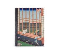 Artery8 Hiroshige Asakusa Fields Canvas Japanese Wall Art | Size: W18" x H24" Artery8 Multicolor W18" x H24"
