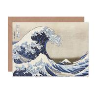 Artery8 Hokusai Great Wave Off-Kanagawa 36 Views Mt Fuji Greeting Card Artery8 Multicolor