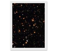 Artery8 Hubble Space Telescope Image A Look Into The Universe's Past Ultra Deep Field Near Infrared View Of Distant Galaxies Billions Of Light Years Artery8 White A4