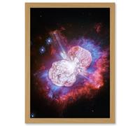 Artery8 Hubble Space Telescope Image Eta Carinae Petulant Star Red Blue Bipolar Bubbles Observations In UV Light Uncover Magnesium Embedded In Warm Artery8 Beige A4